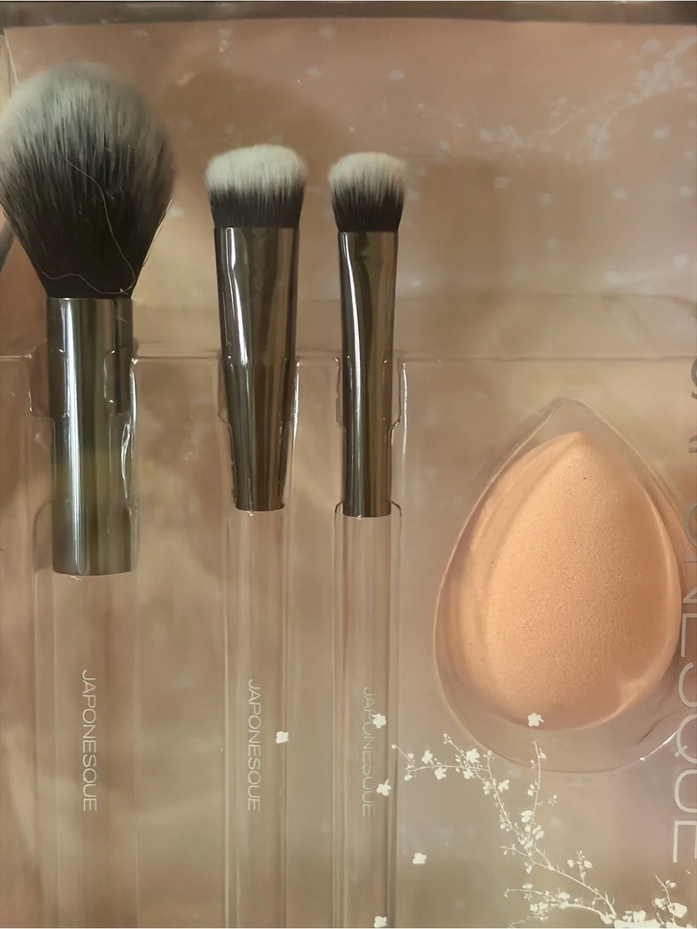 Japonesque Vegan Makeup Ultimate Blending Brush & Sponge Set